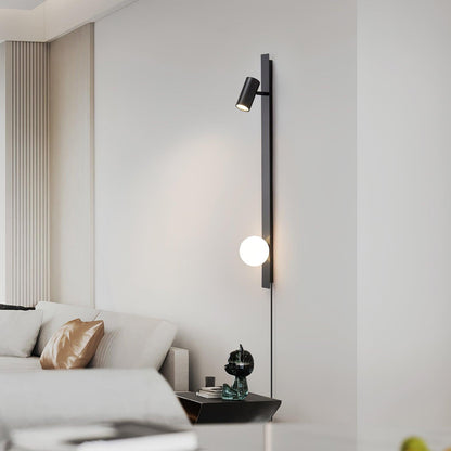 Long Arm Plug-in Wall Light