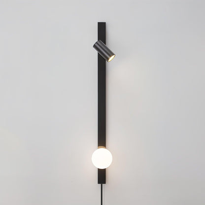 Long Arm Plug-in Wall Light