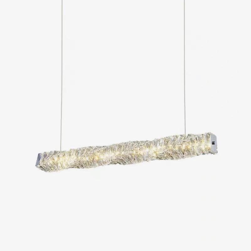 Long Crystal Pendant Lamp