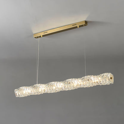 Long Crystal Pendant Lamp