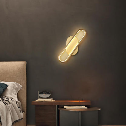 Long Ova Wall Lamp