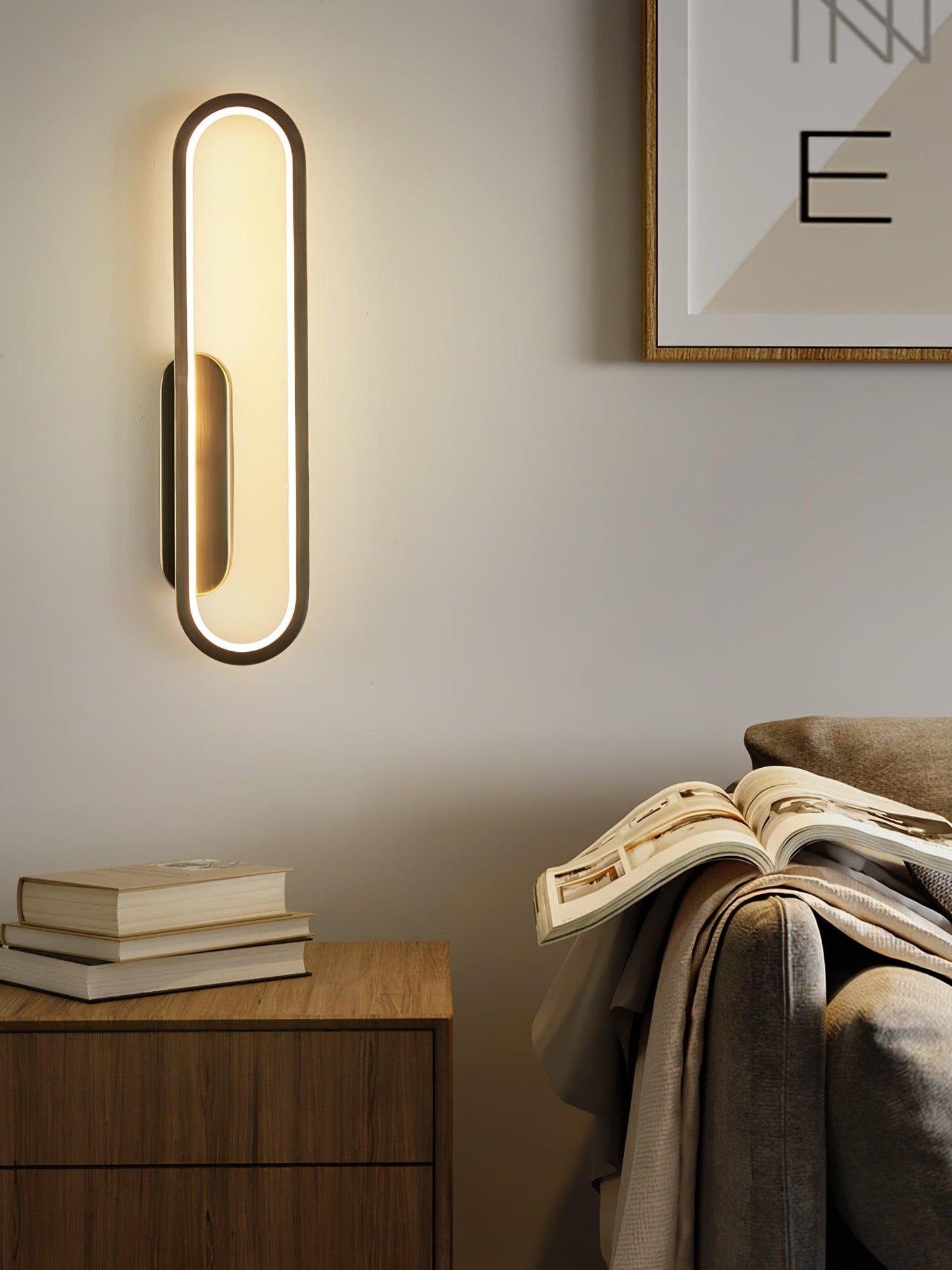 Long Ova Wall Lamp