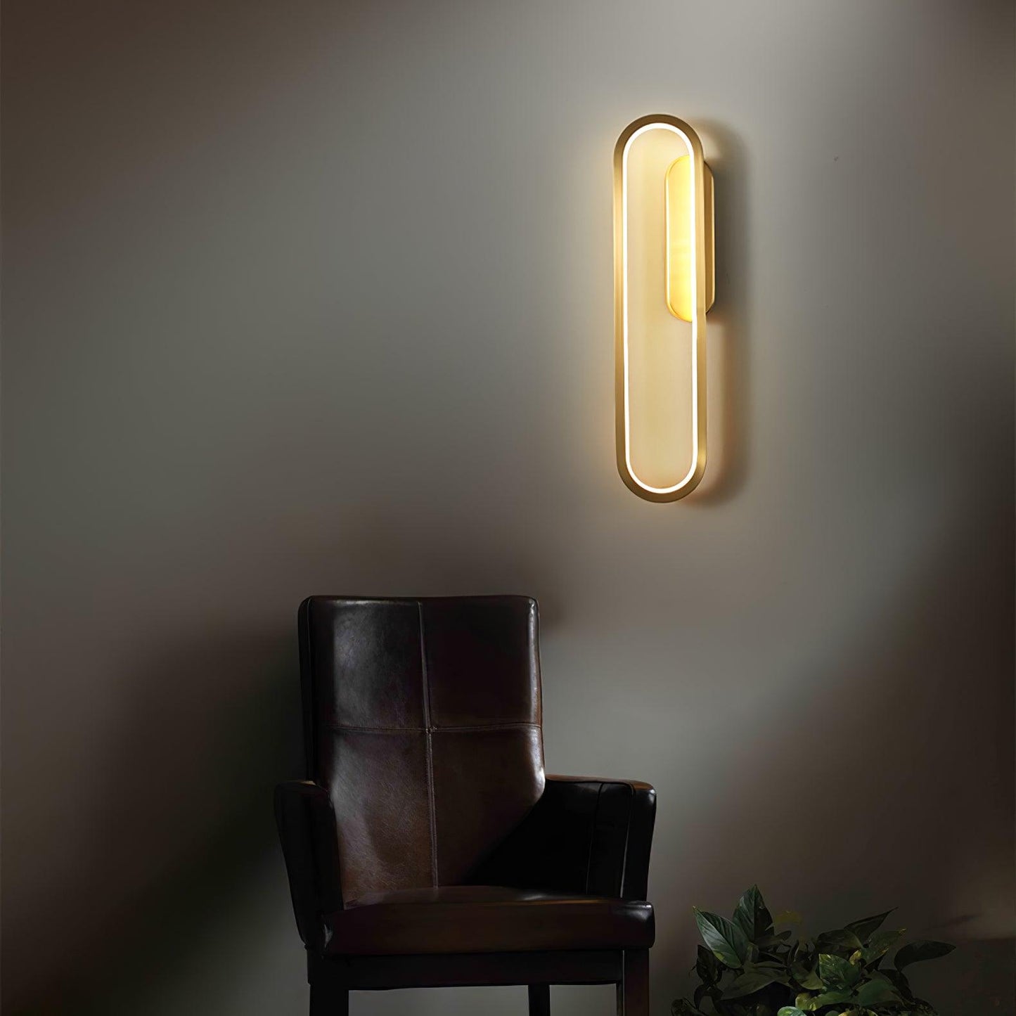 Long Ova Wall Lamp