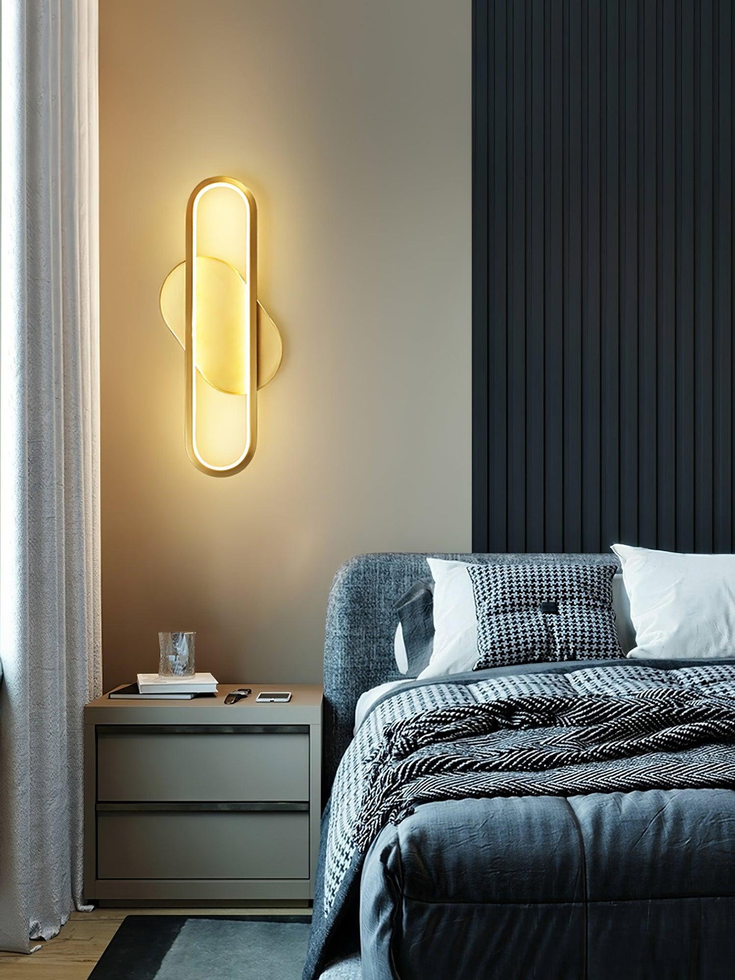 Long Ova Wall Lamp