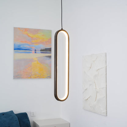 Long Oval LED Droplight Pendant Lamp