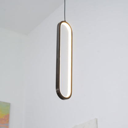 Long Oval LED Droplight Pendant Lamp