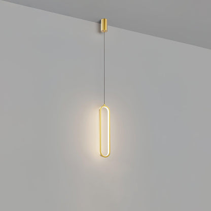 Long Oval LED Droplight Pendant Lamp