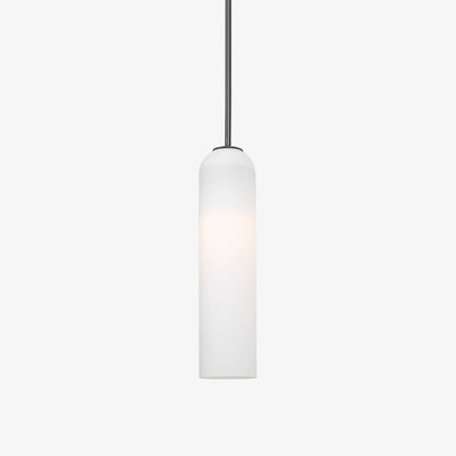 Long Tube Glass Pendant Light