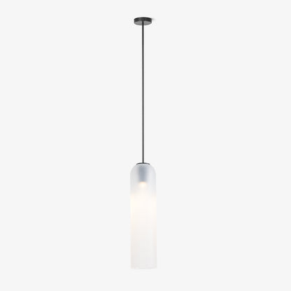 Long Tube Glass Pendant Light