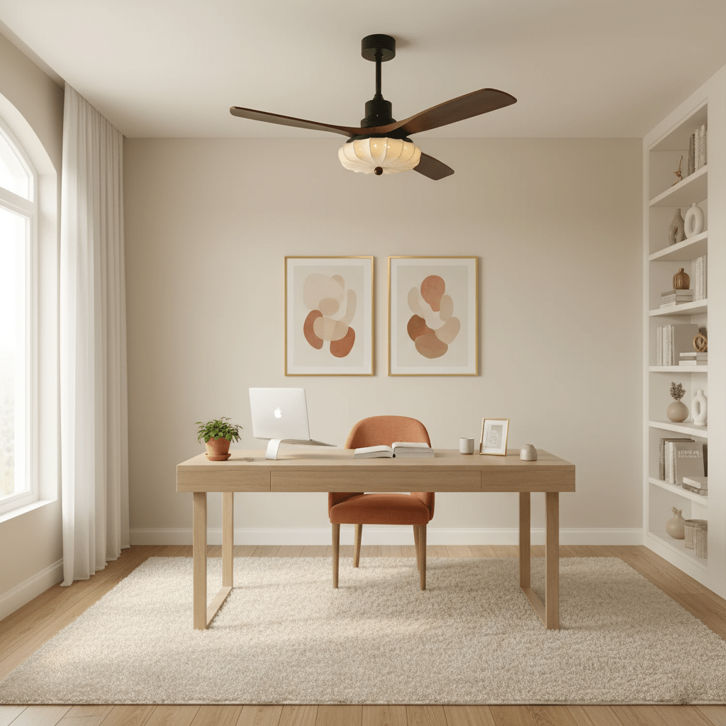 Lotus Bloom Ceiling Fan Light