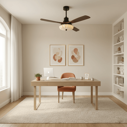 Lotus Bloom Ceiling Fan Light