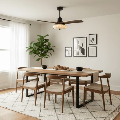 Lotus Bloom Ceiling Fan Light