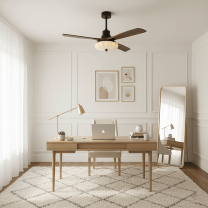 Lotus Bloom Ceiling Fan Light