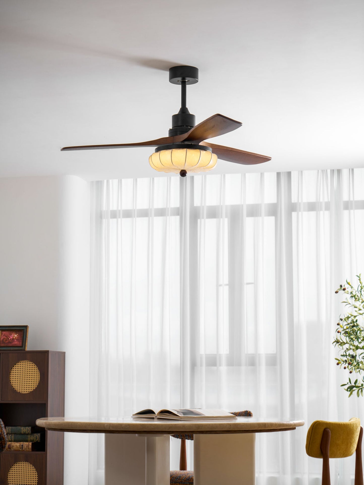 Lotus Bloom Ceiling Fan Light