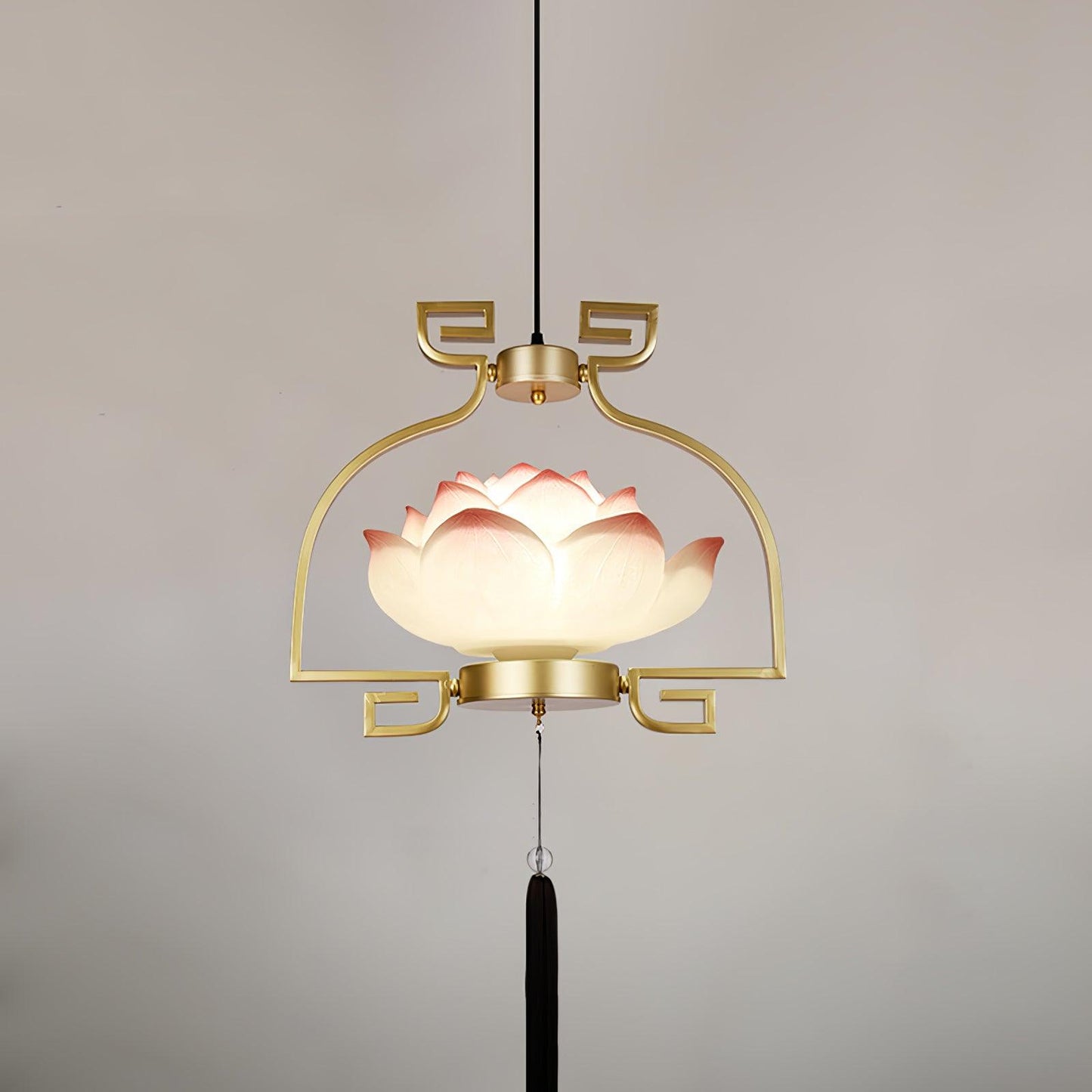 Lotus Bloom Crown Chandelier