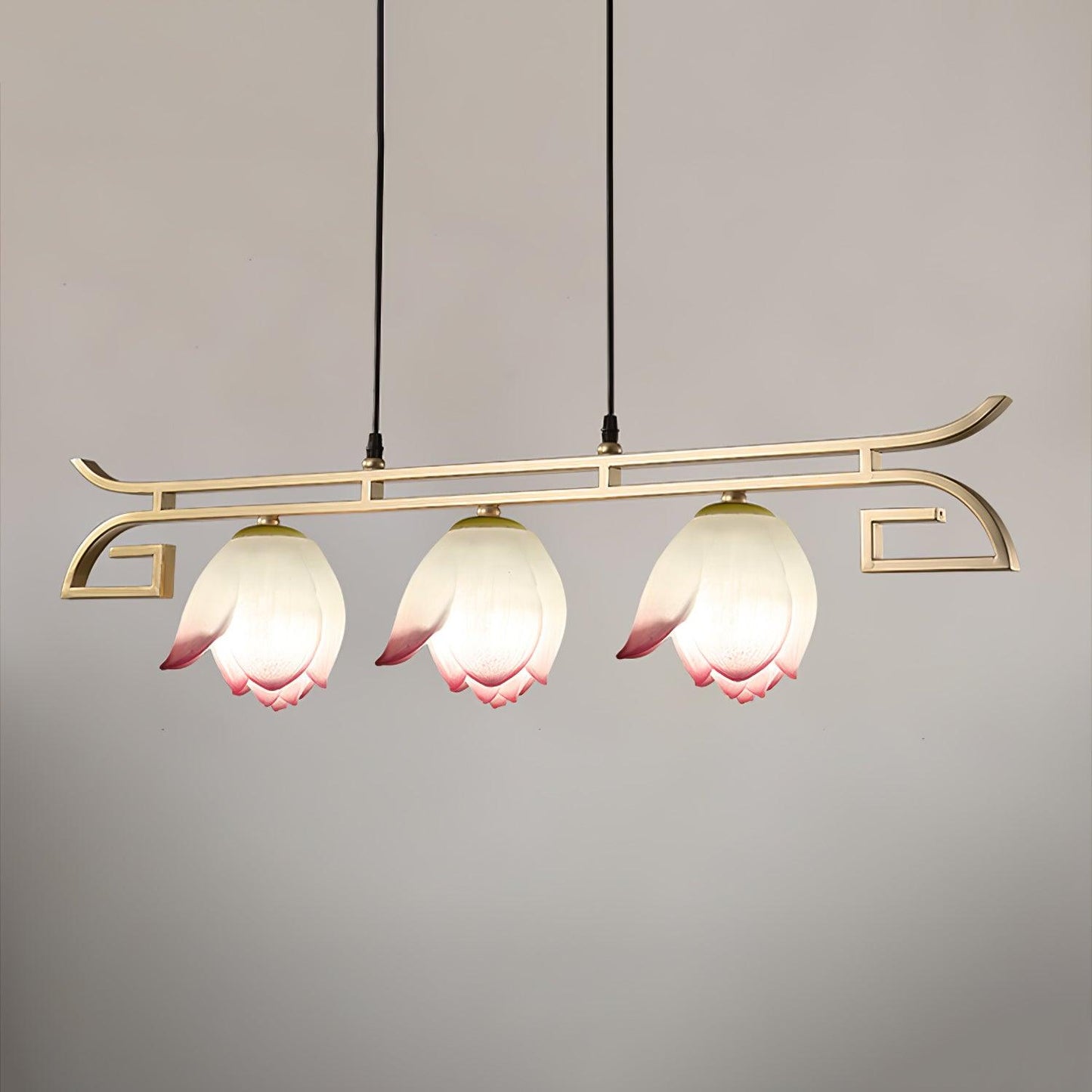 Lotus Bloom Crown Chandelier