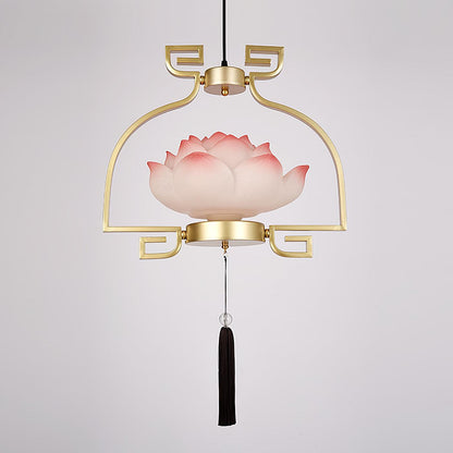 Lotus Bloom Crown Chandelier