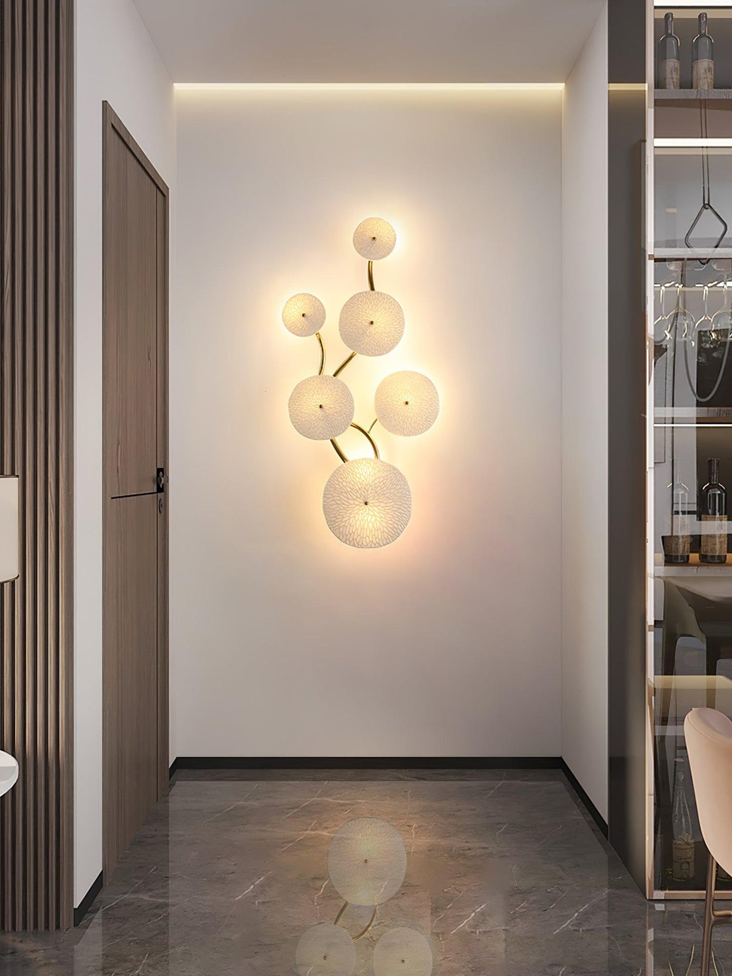 Lotus Petal Wall Lamp