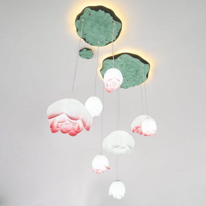 Lotus Pendant light Chandelier