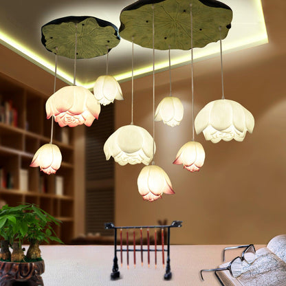 Lotus Pendant light Chandelier