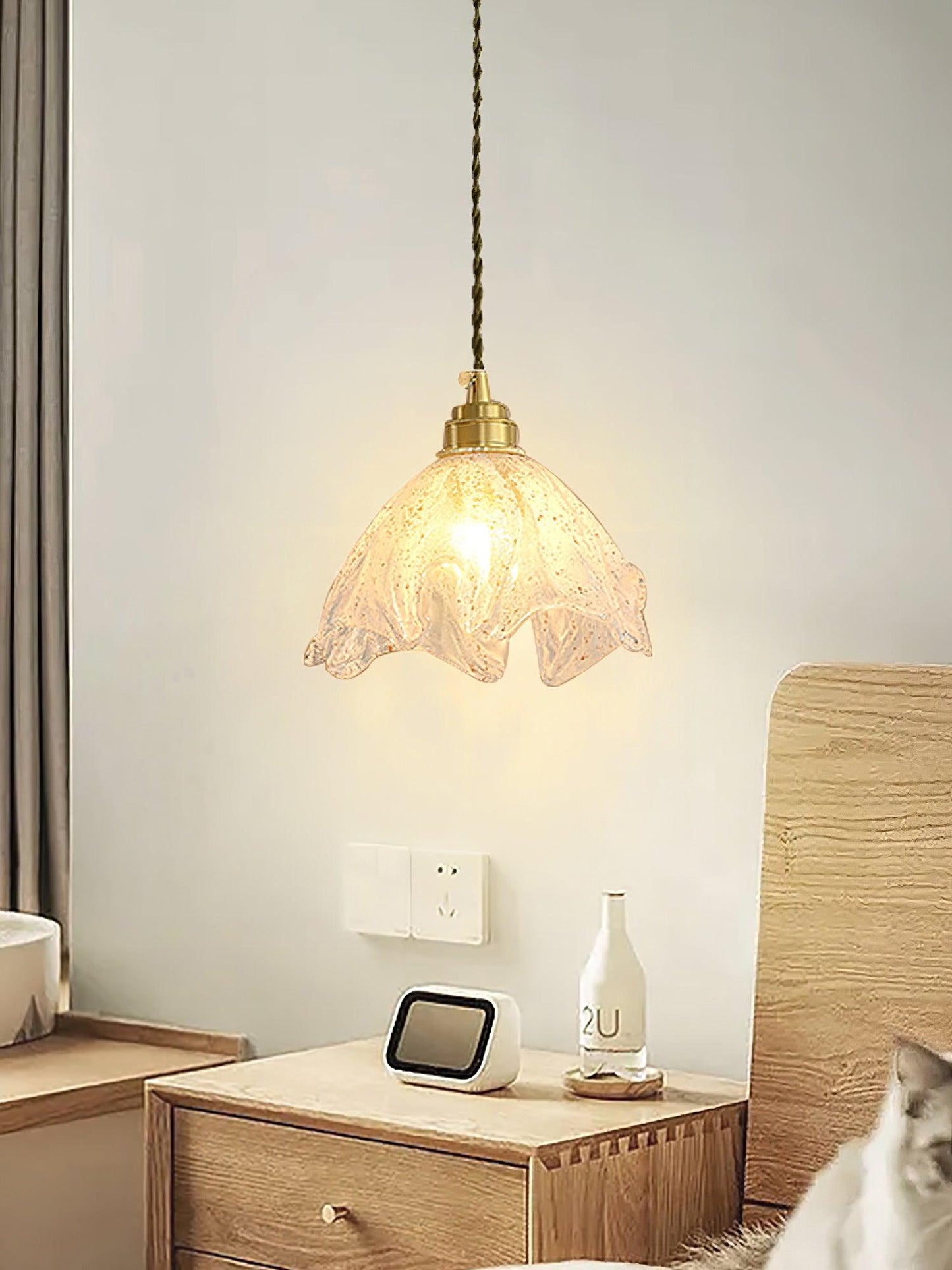 Lotus Crystal Small Houselight Pendant Light