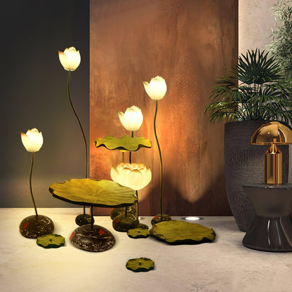 Lotus Tall Lamp Floor Lamp