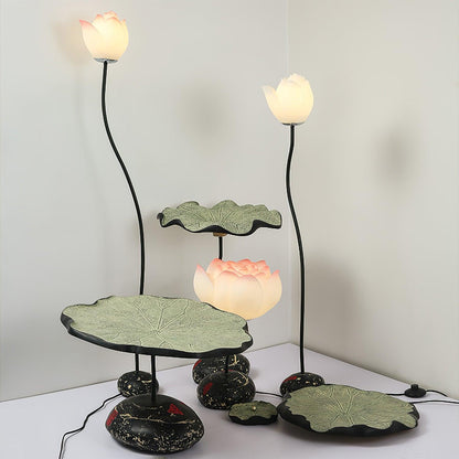 Lotus Tall Lamp Floor Lamp