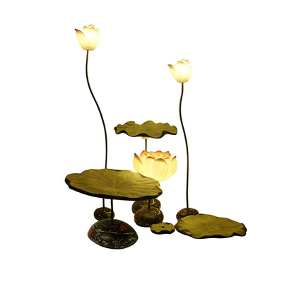 Lotus Tall Lamp Floor Lamp