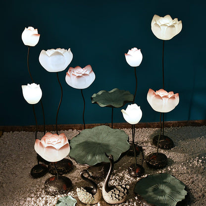 Lotus Tall Lamp Floor Lamp