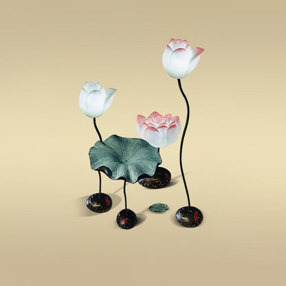 Lotus Tall Lamp Floor Lamp