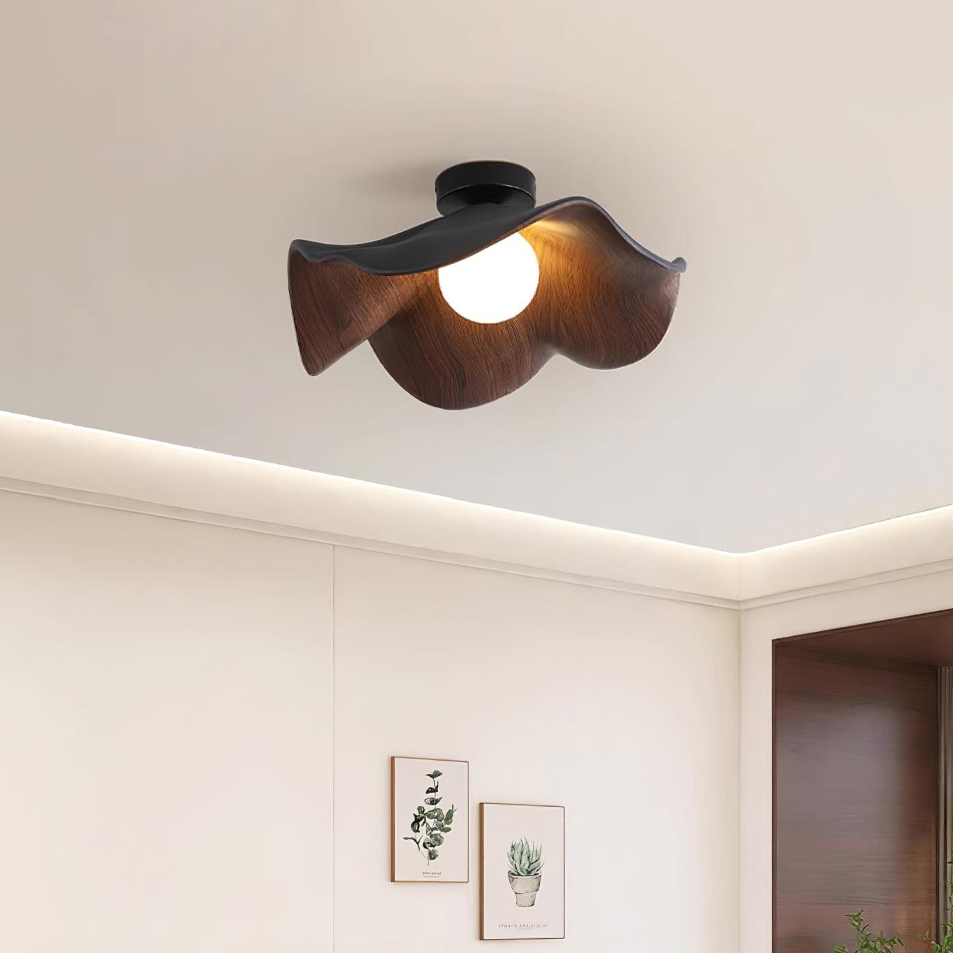 Lotus Leaf Ceiling-mounted light Ceiling Lamp