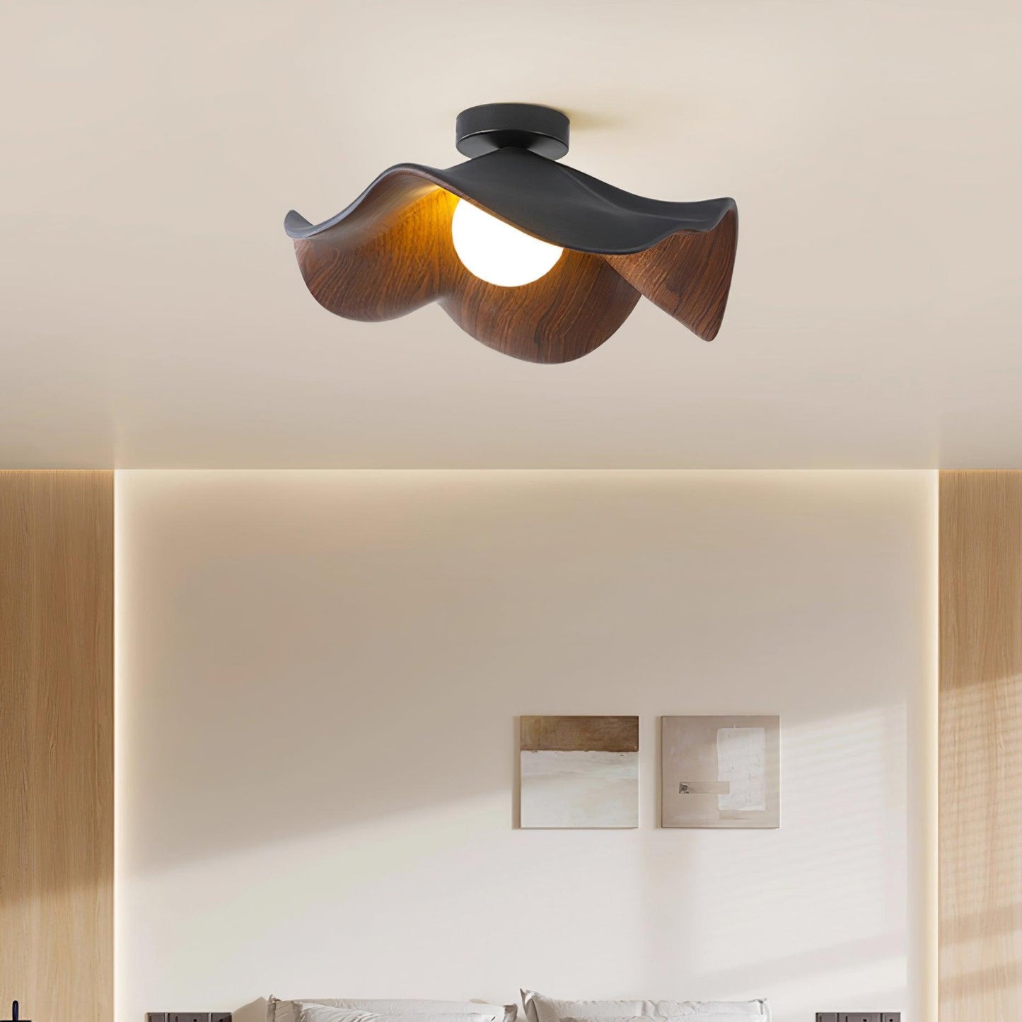 Lotus Leaf Ceiling-mounted light Ceiling Lamp