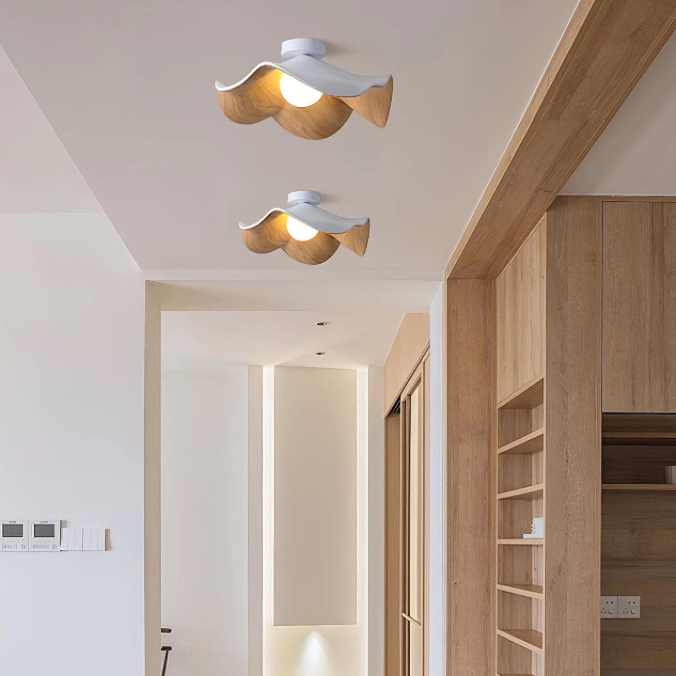 Lotus Leaf Ceiling-mounted light Ceiling Lamp