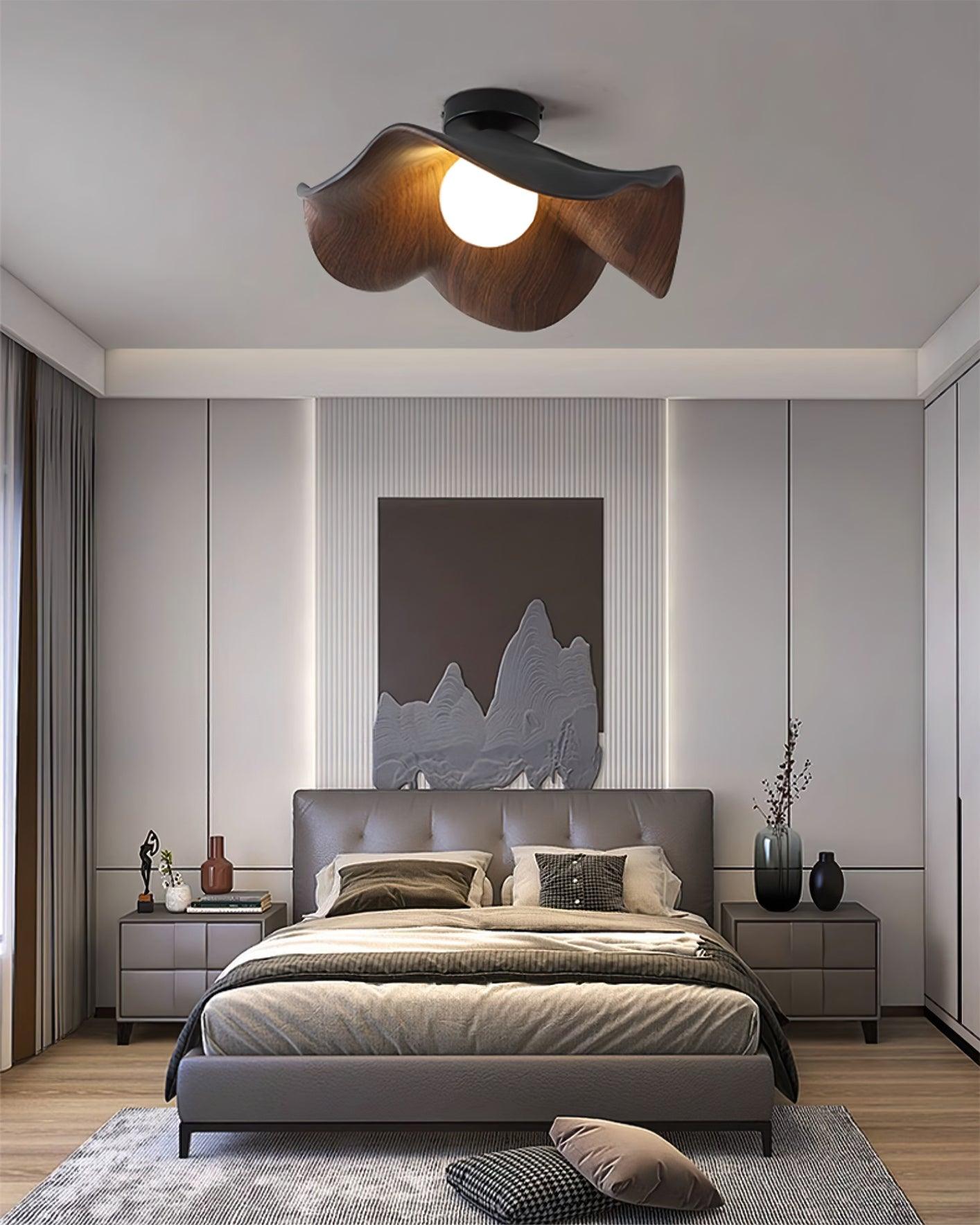 Lotus Leaf Ceiling-mounted light Ceiling Lamp