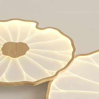 Lotus Leaf Acrylic Overhead light Ceiling Lamp