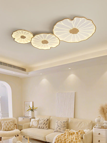 Lotus Leaf Acrylic Overhead light Ceiling Lamp