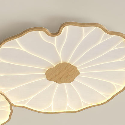 Lotus Leaf Acrylic Overhead light Ceiling Lamp