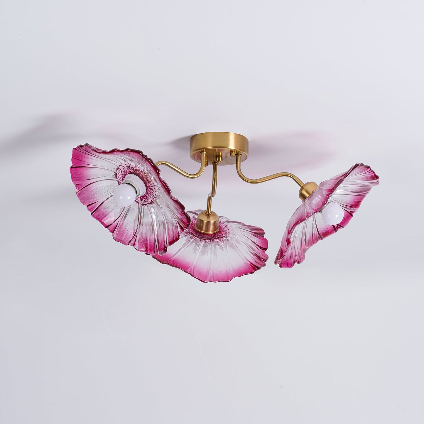 Lotus Leaf Glass Ceiling light Ceiling Lamp