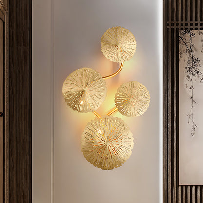 Lotus Leaf Wall Sconce