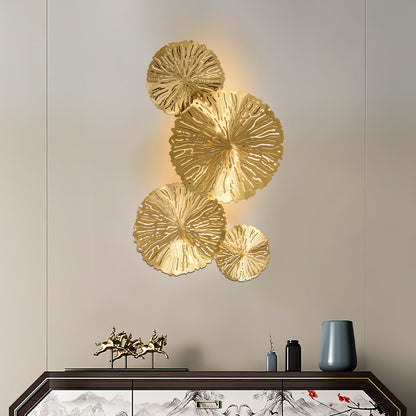 Lotus Leaf Wall Sconce