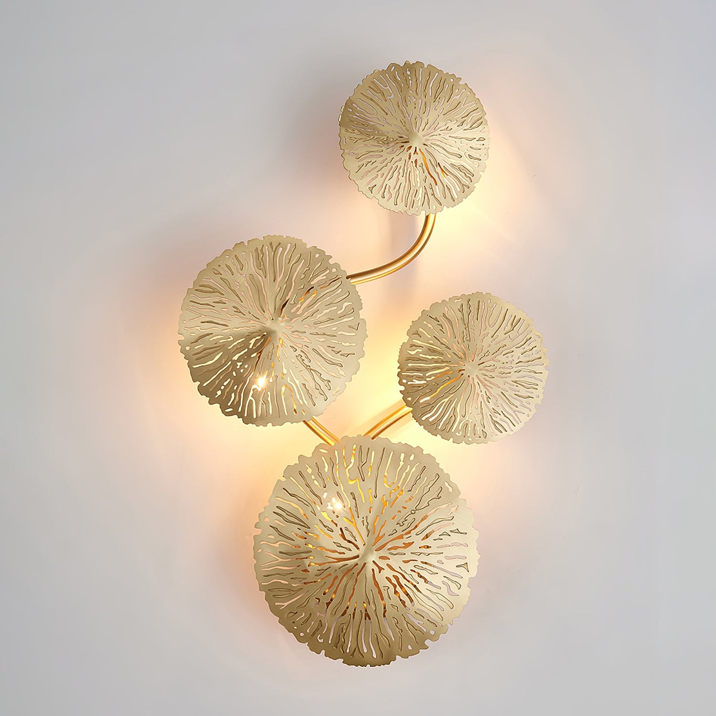 Lotus Leaf Wall Sconce