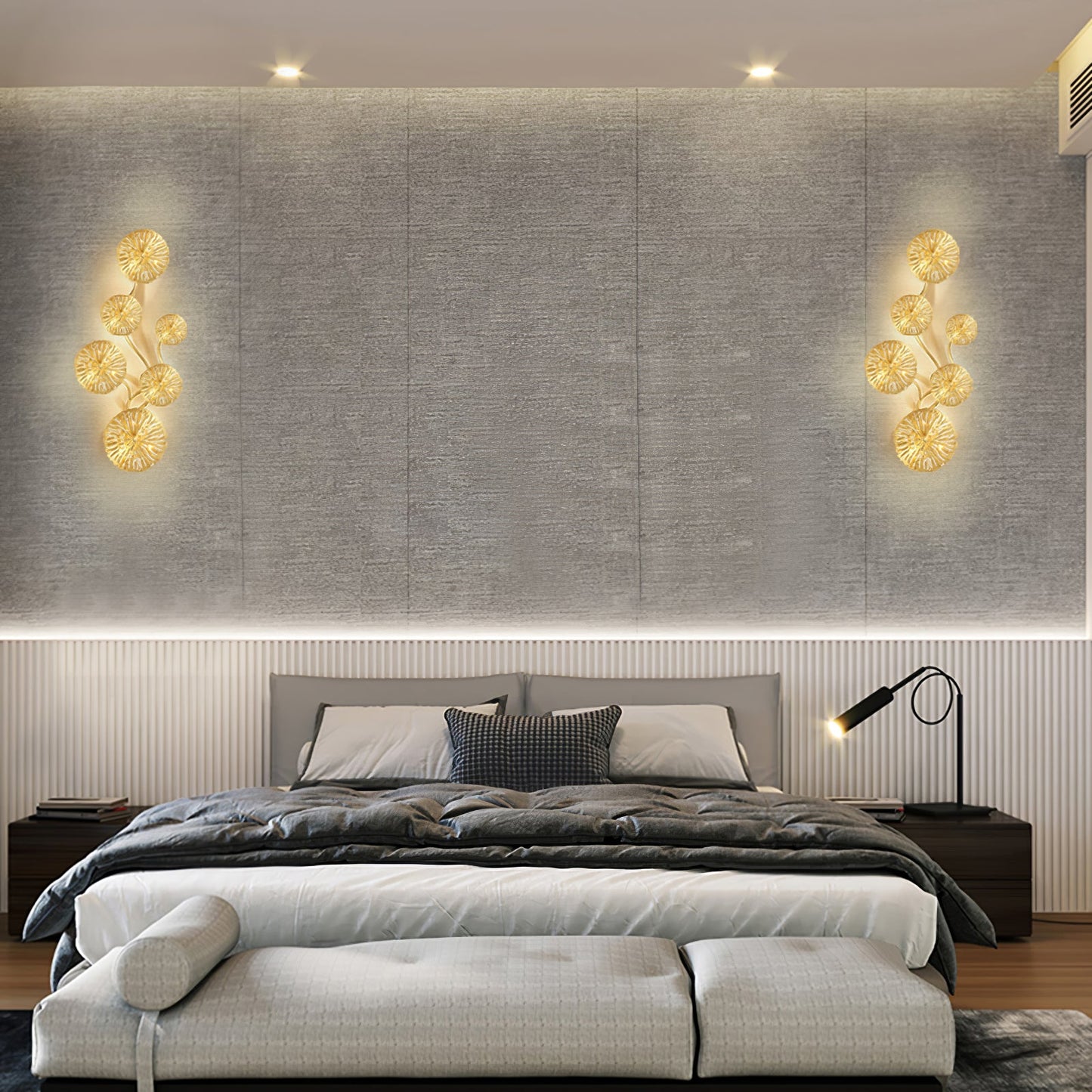 Lotus Leaf Wall Sconce