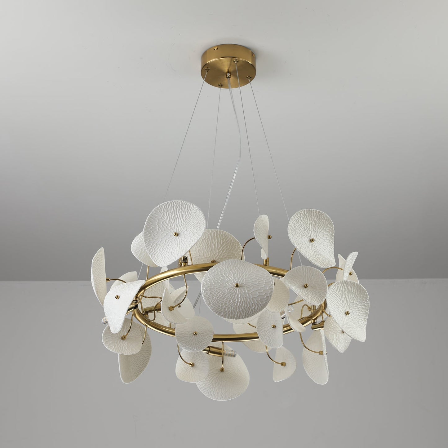 Lotus Petal Chandelier