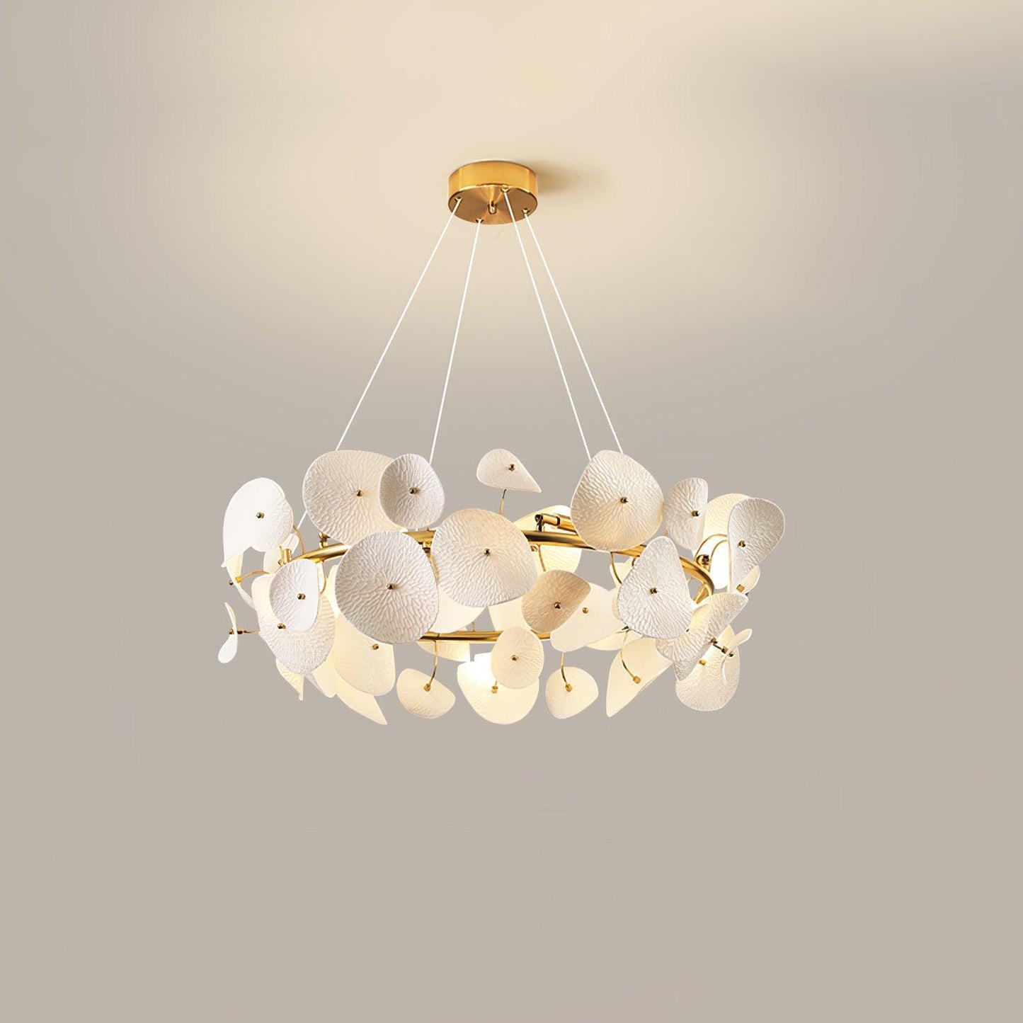 Lotus Petal Chandelier