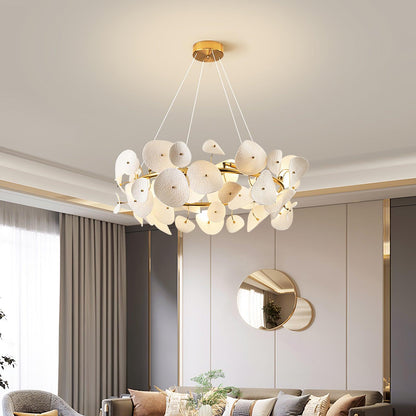 Lotus Petal Chandelier