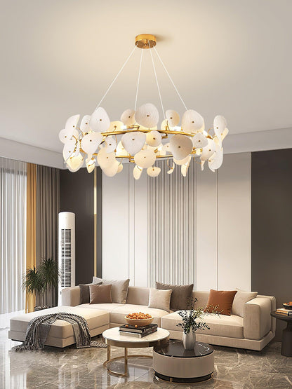 Lotus Petal Chandelier