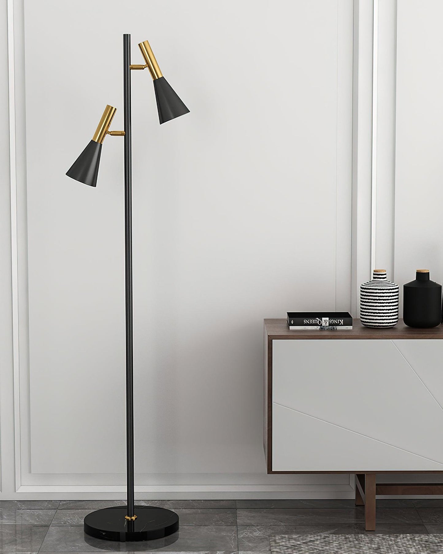 Lron Mouth Floor-mounted Lamp Floor Lamp