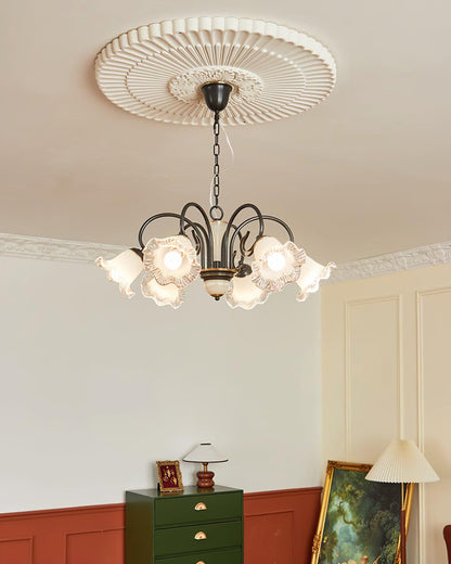 Luce Black Chandelier