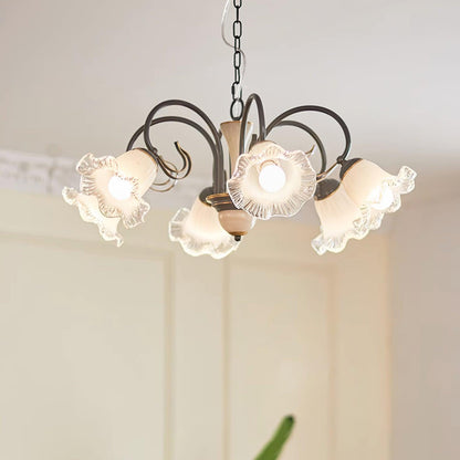 Luce Black Chandelier