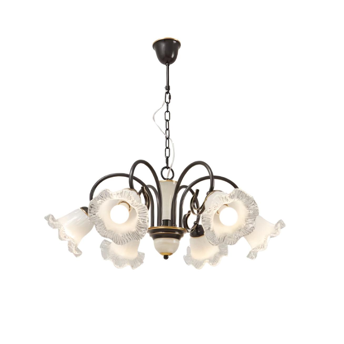 Luce Black Chandelier